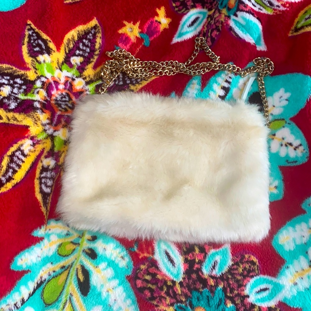 Faux Fur Purse